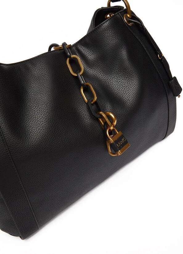 Schultertasche Mit Schmuckkette 4 Schultertasche Mit Schmuckkette – Bild 2