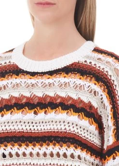 Pullover Mit Schleife Hinten -Liujo 8050885841207 offer WA2439MA45MU9081 S AF N N 3 N