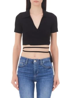 Nachhaltiges Cropped-Shirt