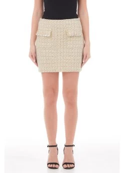 Minirock Aus Bouclé