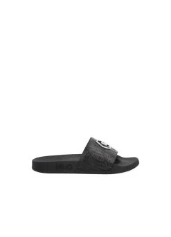 Pantolette Mit Monogramm-Logo