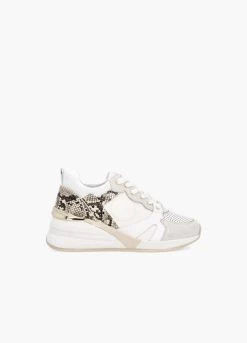 Sneaker Mit Python-Print