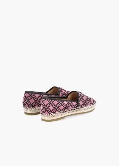 Espadrille Mit Jacquard-Logo