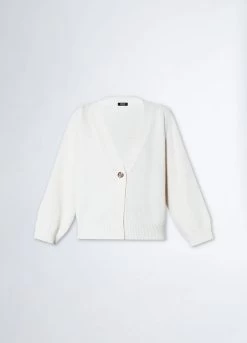 Cardigan Aus Kaschmir-Gemisch -Liujo 8054944103275 CF3203MA62EX0256 S AF N N 6 N