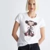 Ökologisch Nachhaltiges T-Shirt Mit Monkey-Print 2 Ökologisch Nachhaltiges T-Shirt Mit Monkey-Print -Liujo 8054944123525 MF3344JS923Q9851 I AF N R 1 N