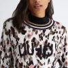 Pullover Im Animal-Print Mit Logo 2 Pullover Im Animal-Print Mit Logo -Liujo 8054944137386 5F3027MA49IQ9757 I AF N R 1 N