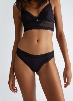 Brazilian-Slip Aus Tüll