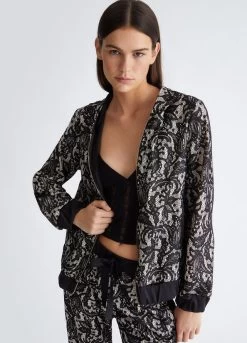 Kapuzensweatshirt Mit Spitze