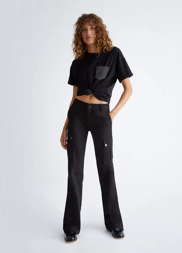 T-Shirt Mit Strass 6 T-Shirt Mit Strass – Bild 4