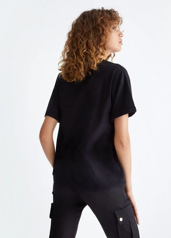 T-Shirt Mit Strass 4 T-Shirt Mit Strass – Bild 2