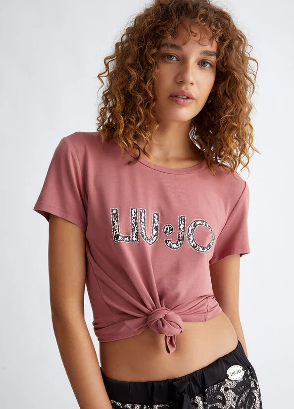 T-Shirt Mit Animal-Logo 5 T-Shirt Mit Animal-Logo – Bild 3