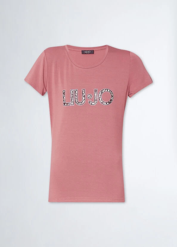 T-Shirt Mit Animal-Logo 7 T-Shirt Mit Animal-Logo – Bild 5