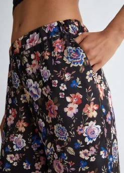 Hose Mit Blumenprint -Liujo 8054944315272 5F3025T3247Z9172 I AD N N 3 N