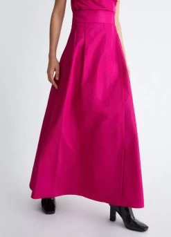 Langer Eleganter Taftrock