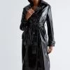 Schwarzer Lacktrenchcoat 1 Schwarzer Lacktrenchcoat -Liujo 8054944461351 JF3048E089022222 I AF N R 1 N