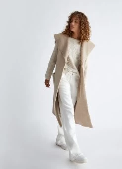 Taubengraue Weste Aus Synthetischem Schafsfell 10 Taubengraue Weste Aus Synthetischem Schafsfell -Liujo 8054944466608 JF3061E089200005 I AO N B 5 N