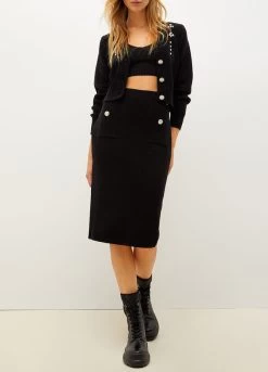 Cardigan Mit Schmuckstickereien