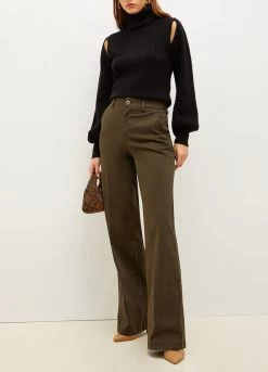 Rollkragenpullover Mit Cut-out