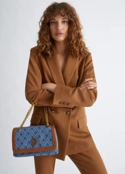 Tasche Aus Jacquard-Denim