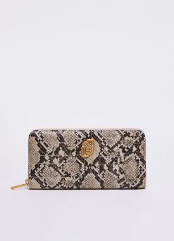 Große Geldbörse In Python-Optik