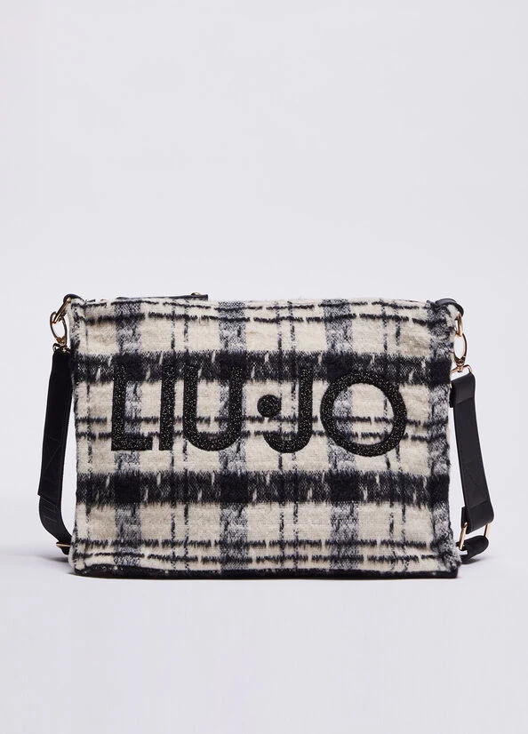 Umhängetasche Mit Karomuster 4 Umhängetasche Mit Karomuster – Bild 2