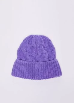 Mütze Mit Zopfmuster -Liujo 8055130691217 2F3005M030083838 S AR N N 8 N