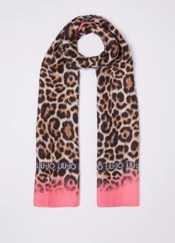 Stola Im Animal-Print -Liujo 8055130696618 2F3129T0300S19E1 S AF N N 6 N