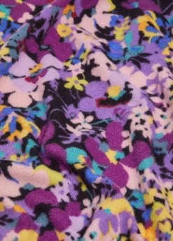 Mehrfarbige Geblümte Stola -Liujo 8055130697790 2F3143T0300U9074 S AD N N 11 N