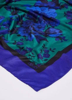 Ökologisch Nachhaltiges Geblümtes Tuch -Liujo 8055130707789 2F3141T030009274 S AD N N 11 N