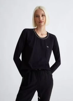 Nachhaltiges T-Shirt Mit Strass