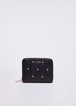 Kleine Matelassé-Geldbörse