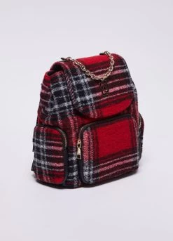 Karierter Rucksack 10 Karierter Rucksack -Liujo 8055130717849 AF3107T0483R9579 S AL N N 7 N