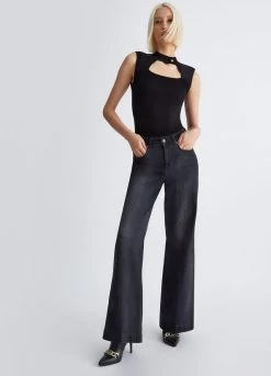 Liu Jo Better Rollkragenpullover -Liujo 8055130736802 CF3019MS99E22222 I AO N B 5 N