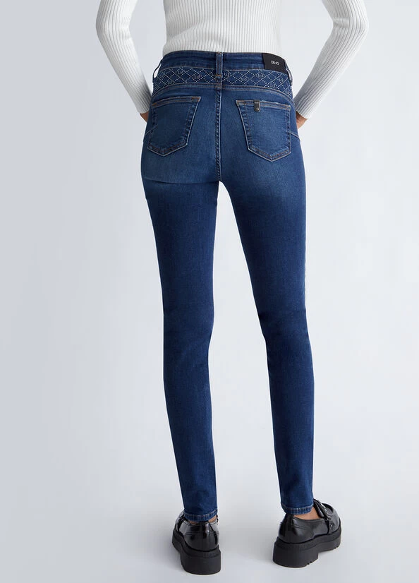 Bottom-Up-Skinny-Jeans Mit Strass 4 Bottom-Up-Skinny-Jeans Mit Strass – Bild 2