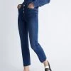 Bootcut-Jeans In Cropped-Länge -Liujo 8055130751980 UF3040D481178525 I AF N R 1 N