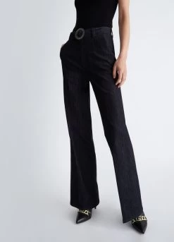 Liujo 25 Flare-Jeans Mit Schmuckgürtel