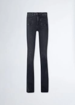 Bootcut-Jeans Mit Nieten -Liujo 8055130757944 UF3138D481188268 S AF N N 6 N