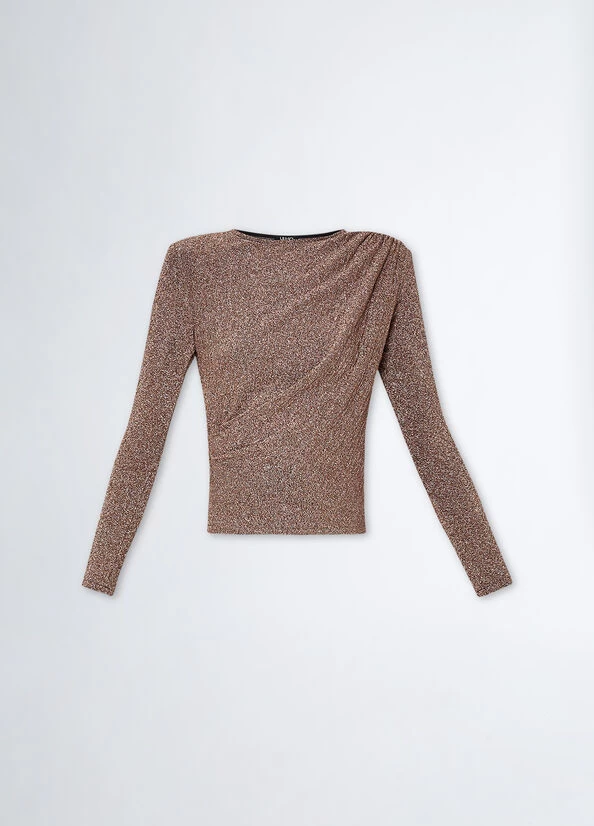 T-Shirt Aus Lurex®-Jersey 7 T-Shirt Aus Lurex®-Jersey – Bild 5