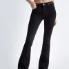 Schwarze Schlagjeans -Liujo 8055130765321 UF3126D444888270 I AF N R 1 N