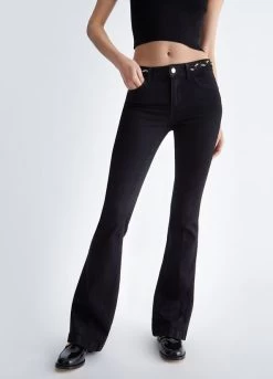 Liujo 23 Schwarze Schlagjeans