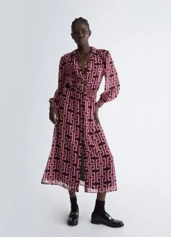 Hemdblusenkleid Mit Print