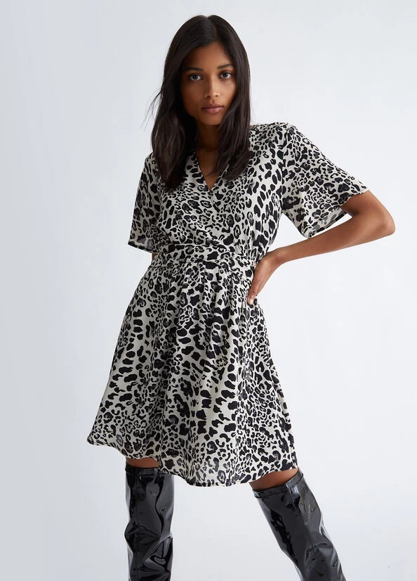 Kurzes Animal-Kleid 3 Kurzes Animal-Kleid