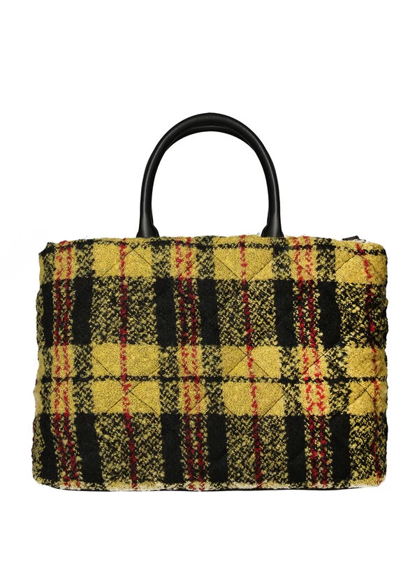 Gesteppte Bouclé-Tasche 5 Gesteppte Bouclé-Tasche – Bild 3