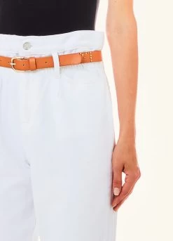 Jeans Mit Hohem Bund Und Gürtel 7 Jeans Mit Hohem Bund Und Gürtel -Liujo 8057590515058 offer UF2043D462310701 S AF N N 8 N