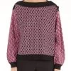Jacquard-Pullover Mit Monogramm-Logo -Liujo 8057590573515 offer CF2325MA699R9480 I AF N B 1 N