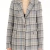 Karierter Bouclé-Blazer -Liujo 8057590608514 offer WF2416T4243C3136 I AF N B 1 N