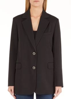 Blazer Aus Stretch-Twill