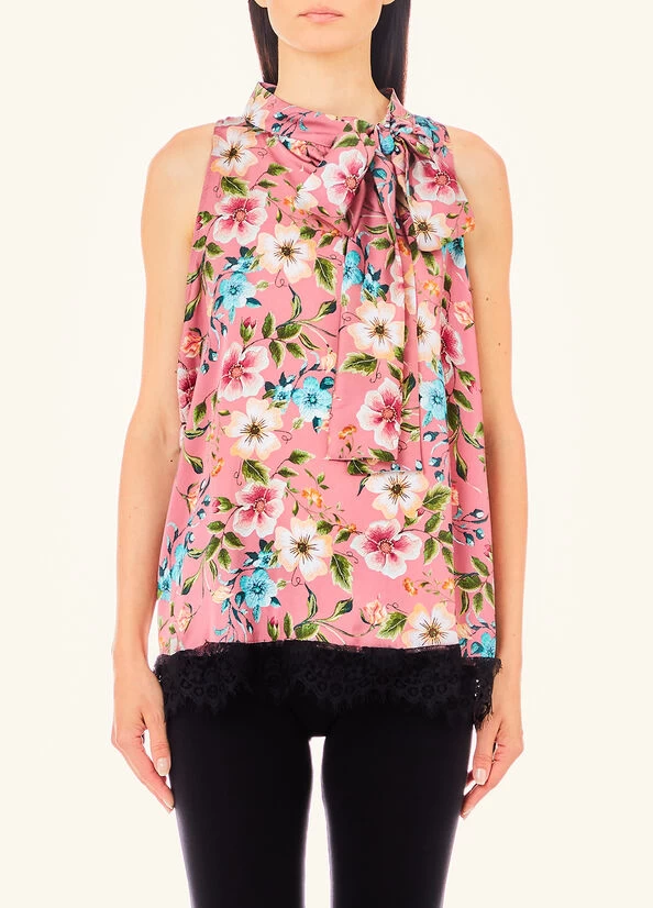 Blumentop Mit Spitze 3 Blumentop Mit Spitze