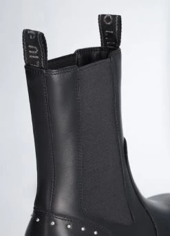 Beatle-Boots Aus Leder Mit Nieten 11 Beatle-Boots Aus Leder Mit Nieten -Liujo 8059696535596 SF3019PX24122222 S AD N N 11 N