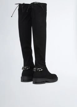 Hohe Overknee-Stiefel Mit Kette -Liujo 8059696559295 SF3115T912222222 S AR N N 8 N
